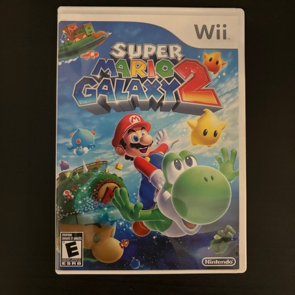 Super Mario Galaxy 2 (Nintendo Wii, 2010) Video Game CIB Tested